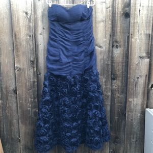 JS Collections Strapless Mermaid Gown